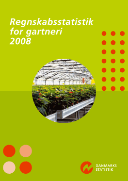 Regnskabsstatistik for gartneri