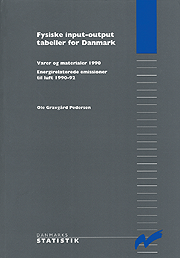 Fysiske input-output tabeller for Danmark