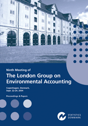 Ninth Meeting of The London Group on Environmental Accounting - 2004