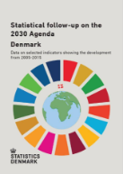 Illustration af forsiden af rapporten Statistical follow-up on the
2030 Agenda