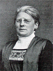 Nina Bang blev i 1924 verdens første kvindelige minister
