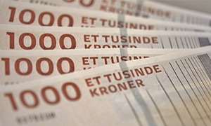 Kerneinflation på højde med midten af fattigfirserne 