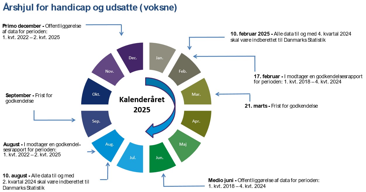 Årshjul handicap 2020 - Grafik